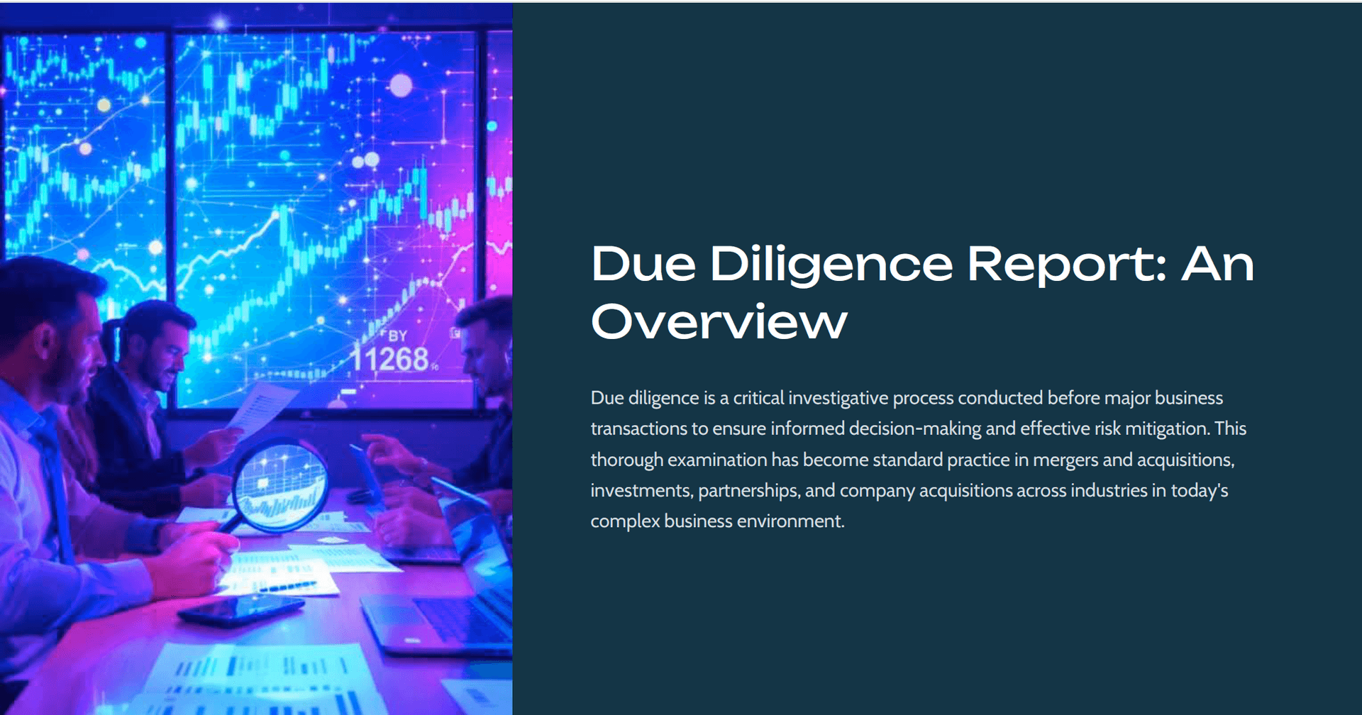 Due Diligence Report: An Overview